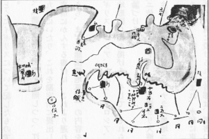 渡边崋山「江户湾海防规划图」