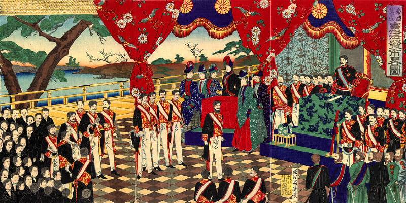 Meiji Constitution promulgation